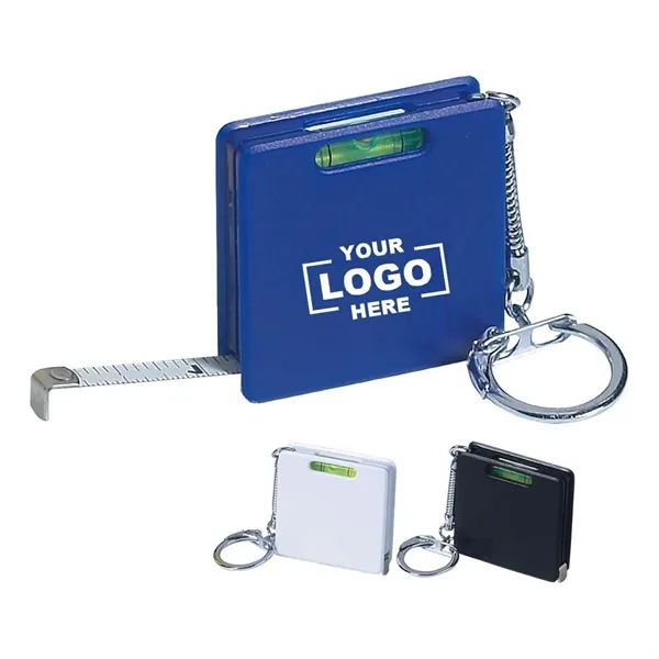Square Level Tape Measure Key Tag - Square Level Tape Measure Key Tag - Image 0 of 5