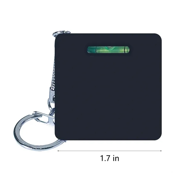 Square Level Tape Measure Key Tag - Square Level Tape Measure Key Tag - Image 1 of 5