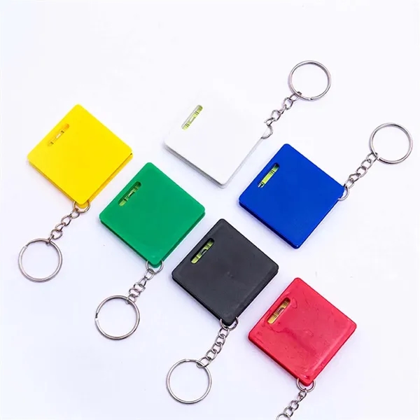 Square Level Tape Measure Key Tag - Square Level Tape Measure Key Tag - Image 2 of 5