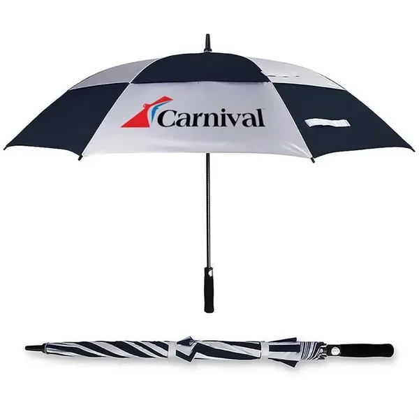 Vented Golf Umbrella - 62 in Arc - Vented Golf Umbrella - 62 in Arc - Image 1 of 5
