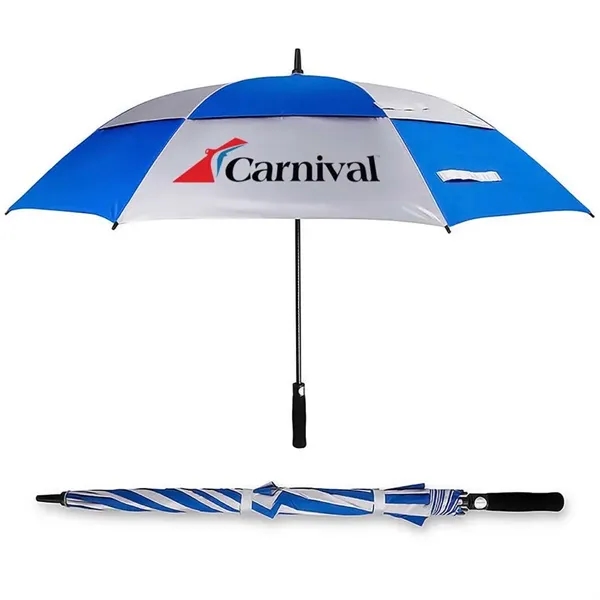 Vented Golf Umbrella - 62 in Arc - Vented Golf Umbrella - 62 in Arc - Image 2 of 5