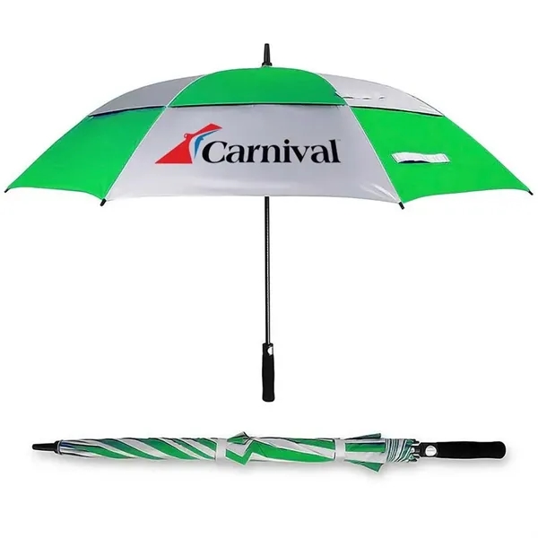 Vented Golf Umbrella - 62 in Arc - Vented Golf Umbrella - 62 in Arc - Image 3 of 5