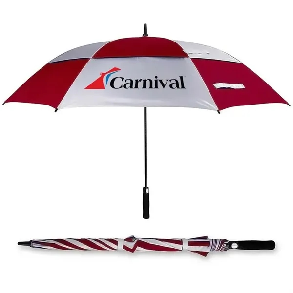 Vented Golf Umbrella - 62 in Arc - Vented Golf Umbrella - 62 in Arc - Image 4 of 5