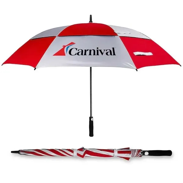 Vented Golf Umbrella - 62 in Arc - Vented Golf Umbrella - 62 in Arc - Image 5 of 5