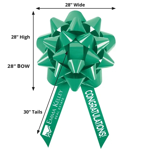 28" Bow with Suction Cup Base - 28" Bow with Suction Cup Base - Image 5 of 5