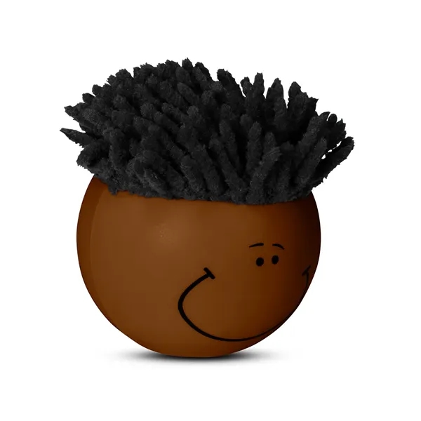MopToppers Smiling Multicultural Stress Ball - MopToppers Smiling Multicultural Stress Ball - Image 6 of 6