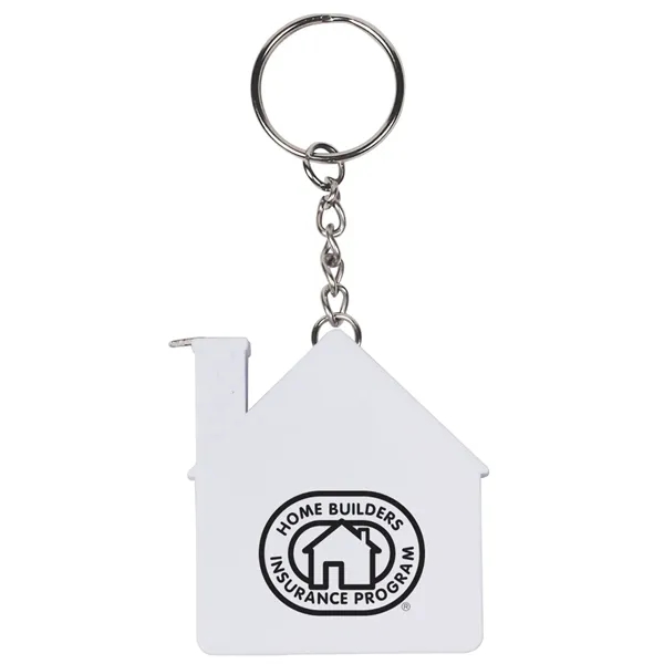 House Tape Measure Key Chain 3' - House Tape Measure Key Chain 3' - Image 0 of 2