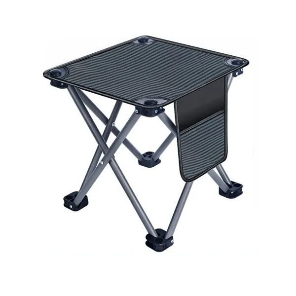 Custom Oxford Folding Camping Chair With Pocket