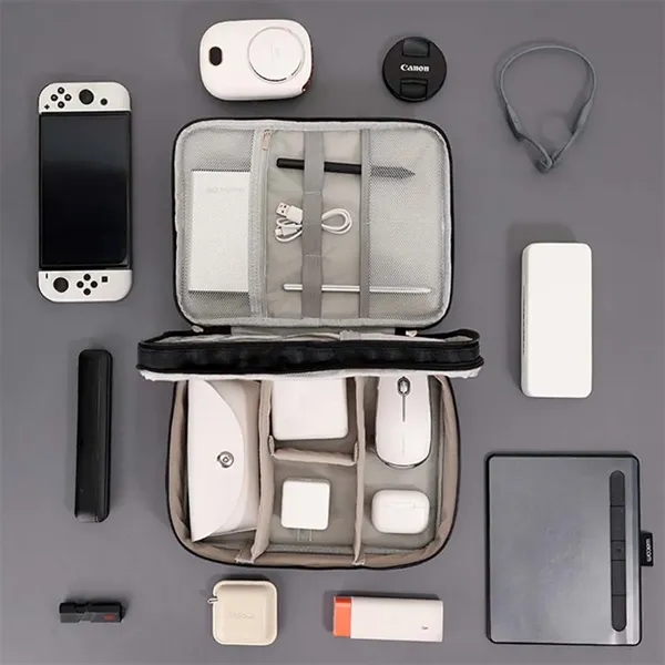 Double Layer Electronics Organizer - Double Layer Electronics Organizer - Image 1 of 4