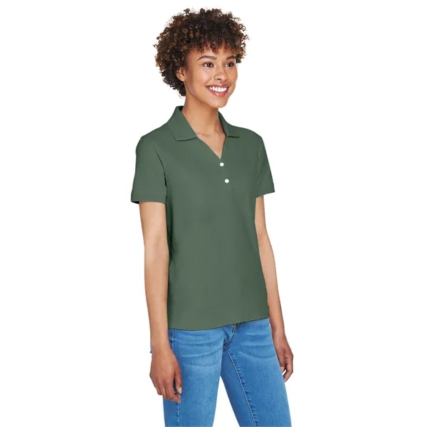 Devon & Jones Ladies' Pima Pique Y-Collar Polo - Devon & Jones Ladies' Pima Pique Y-Collar Polo - Image 77 of 142