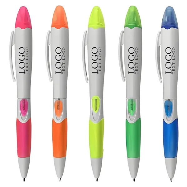 Plastic Retractable Dry Gel Highlighter Pens - Plastic Retractable Dry Gel Highlighter Pens - Image 1 of 6