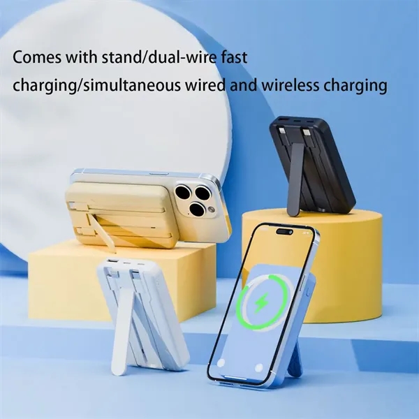 Portable Wireless Foldable Charger Power Bank For Phone - Portable Wireless Foldable Charger Power Bank For Phone - Image 2 of 4