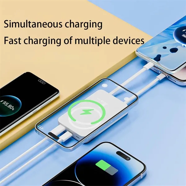 Portable Wireless Foldable Charger Power Bank For Phone - Portable Wireless Foldable Charger Power Bank For Phone - Image 4 of 4