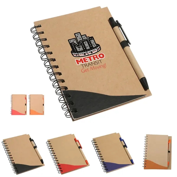 Recycle Write Notebook & Pen - Recycle Write Notebook & Pen - Image 0 of 5