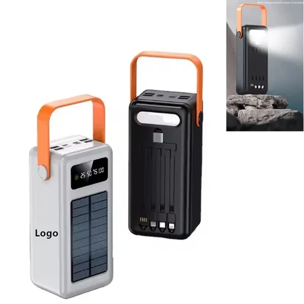 50,000mAh Solar Charger Power Bank - 50,000mAh Solar Charger Power Bank - Image 0 of 5