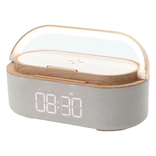 Alarm Clock With Wireless Charging - Alarm Clock With Wireless Charging - Image 0 of 1