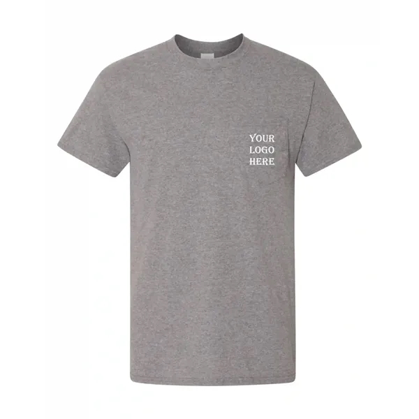 Gildan DryBlend Pocket T Shirt - Gildan DryBlend Pocket T Shirt - Image 0 of 12