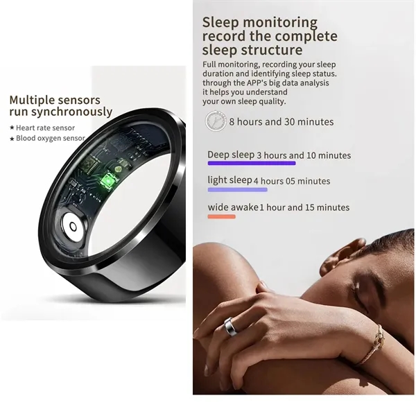 Smart Ring-Fitness & Health Detection - Smart Ring-Fitness & Health Detection - Image 6 of 7