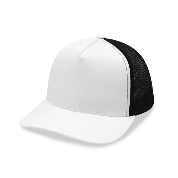 Premium 5 Panels Trucker Cap - Premium 5 Panels Trucker Cap - Image 30 of 30