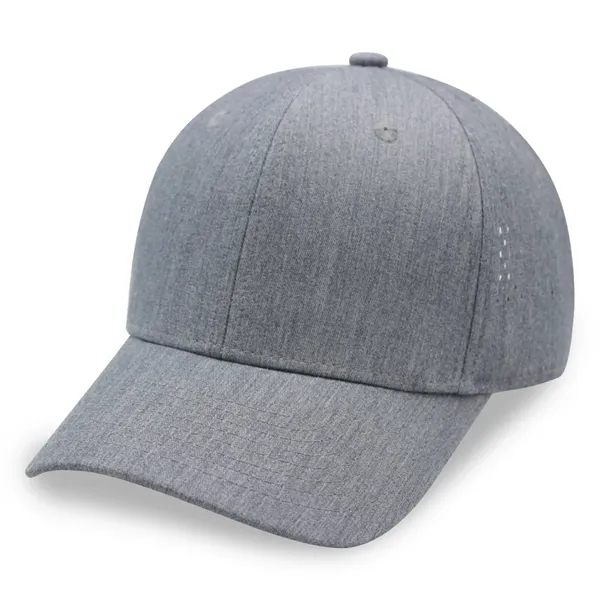 6 Panels Laser Cut Mesh Quick Dry Golf Trucker Cap - 6 Panels Laser Cut Mesh Quick Dry Golf Trucker Cap - Image 8 of 9