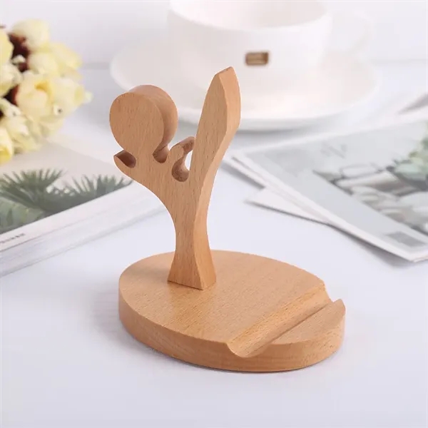 Wooden Phone Holder - Wooden Phone Holder - Image 0 of 1