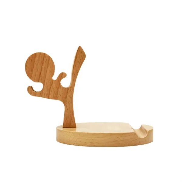 Wooden Phone Holder - Wooden Phone Holder - Image 1 of 1