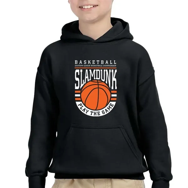Gildan Heavy Blend Youth Hooded Sweatshirt - Gildan Heavy Blend Youth Hooded Sweatshirt - Image 0 of 76