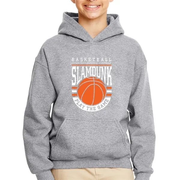 Gildan Heavy Blend Youth Hooded Sweatshirt - Gildan Heavy Blend Youth Hooded Sweatshirt - Image 60 of 76