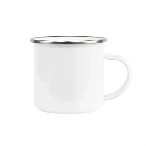 12 oz. Fine Stainless Steel Enamel Cup - 12 oz. Fine Stainless Steel Enamel Cup - Image 2 of 2