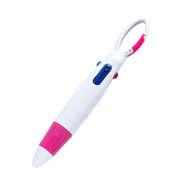 Quad-color Carabiner Pen - Quad-color Carabiner Pen - Image 7 of 7