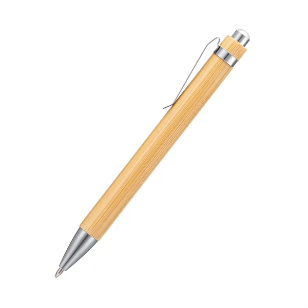 Bamboo Retractable Ballpoint Pen - Bamboo Retractable Ballpoint Pen - Image 1 of 1