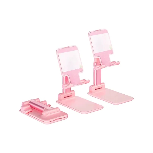 Portable Foldable Desktop Mobile Phone Stand - Portable Foldable Desktop Mobile Phone Stand - Image 4 of 5