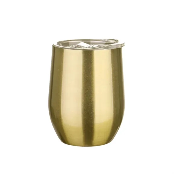 12 Oz. Stainless Steel Stemless Wine Tumbler - 12 Oz. Stainless Steel Stemless Wine Tumbler - Image 3 of 7