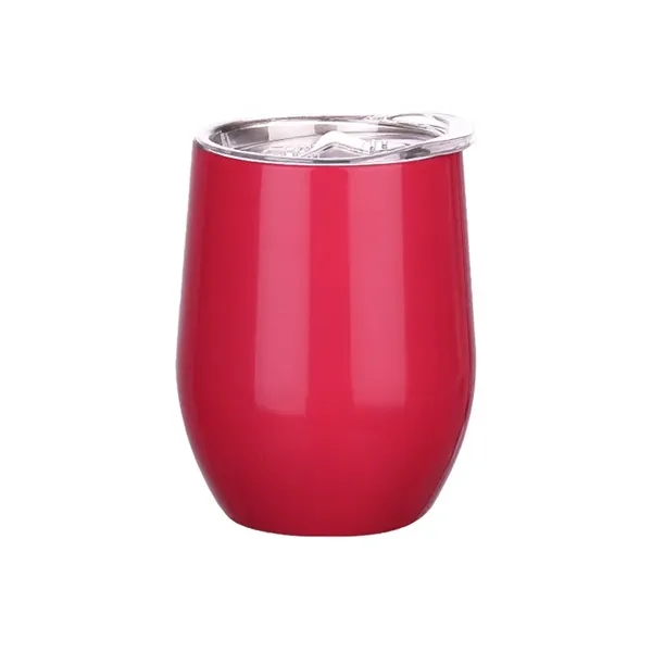 12 Oz. Stainless Steel Stemless Wine Tumbler - 12 Oz. Stainless Steel Stemless Wine Tumbler - Image 4 of 7
