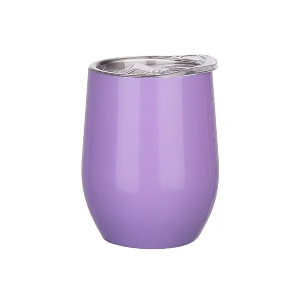 12 Oz. Stainless Steel Stemless Wine Tumbler - 12 Oz. Stainless Steel Stemless Wine Tumbler - Image 7 of 7