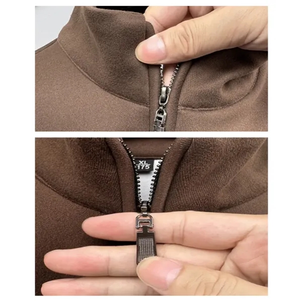 Long-Sleeve Quarter-Zip Sweater - Long-Sleeve Quarter-Zip Sweater - Image 2 of 3