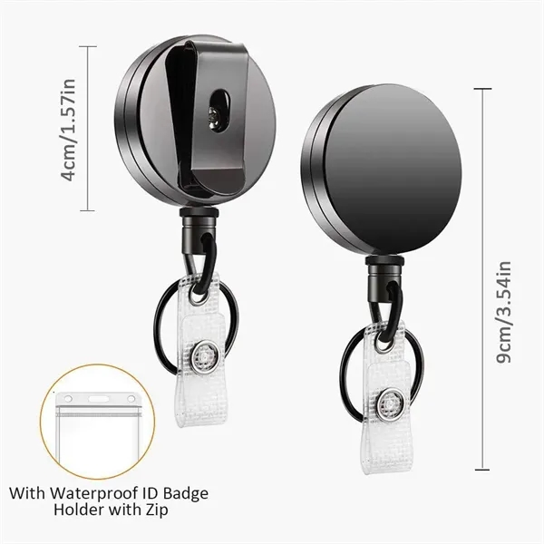 Heavy Duty Retractable Badge Holder Reel - Heavy Duty Retractable Badge Holder Reel - Image 1 of 4
