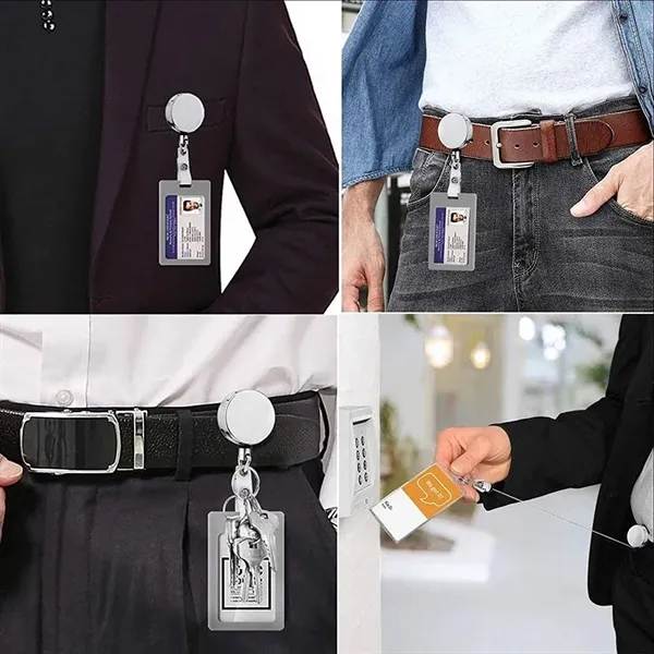 Heavy Duty Retractable Badge Holder Reel - Heavy Duty Retractable Badge Holder Reel - Image 4 of 4