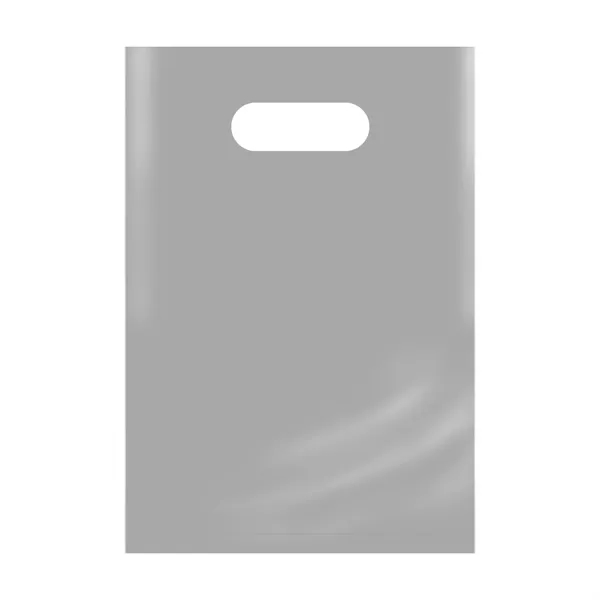 Die Cut Fold-Over Reinforced Plastic Bag - Die Cut Fold-Over Reinforced Plastic Bag - Image 1 of 10