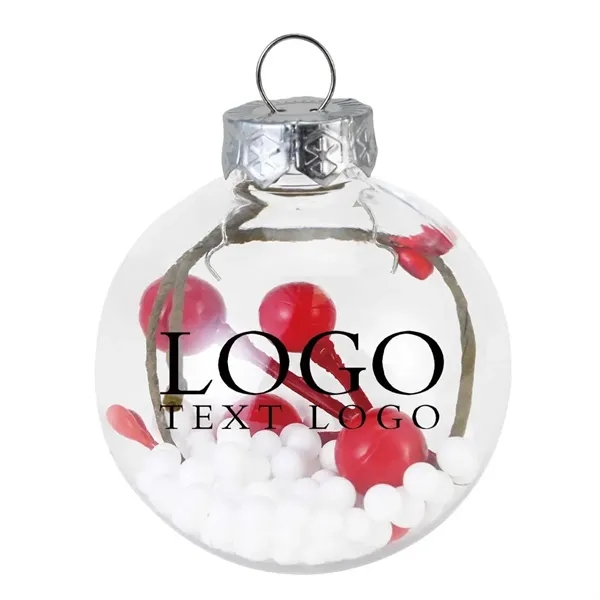 Transparent Filling Baubles Holiday Hanging Balls - Transparent Filling Baubles Holiday Hanging Balls - Image 7 of 10