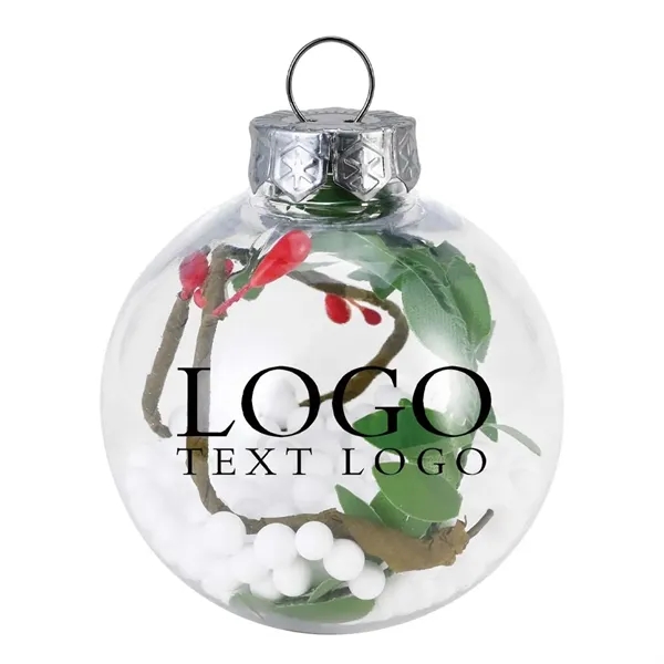 Transparent Filling Baubles Holiday Hanging Balls - Transparent Filling Baubles Holiday Hanging Balls - Image 8 of 10