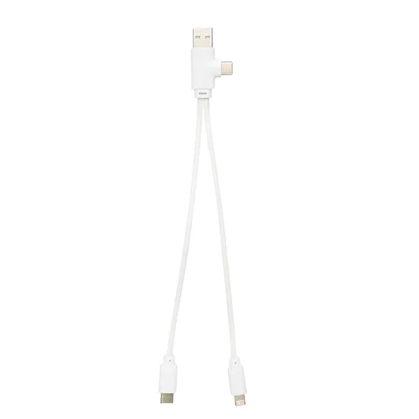 Dual Connect Recycled Multi-Charge Cable - Dual Connect Recycled Multi-Charge Cable - Image 2 of 2