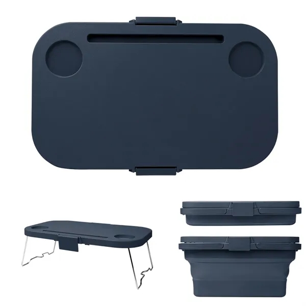 Collapsible Picnic Basket Cooler - Collapsible Picnic Basket Cooler - Image 4 of 8