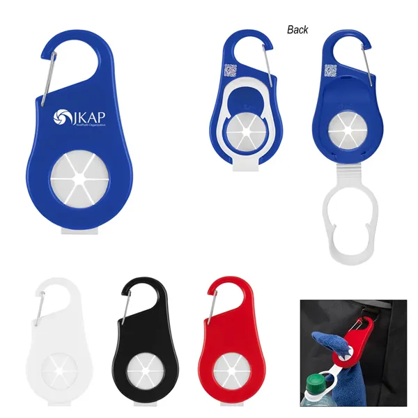 Towel & Water Bottle Holder Carabiner - Towel & Water Bottle Holder Carabiner - Image 0 of 4