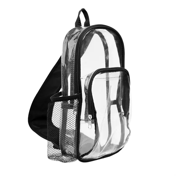 Chloe Clear Crossbody Sling Bag - Chloe Clear Crossbody Sling Bag - Image 1 of 1