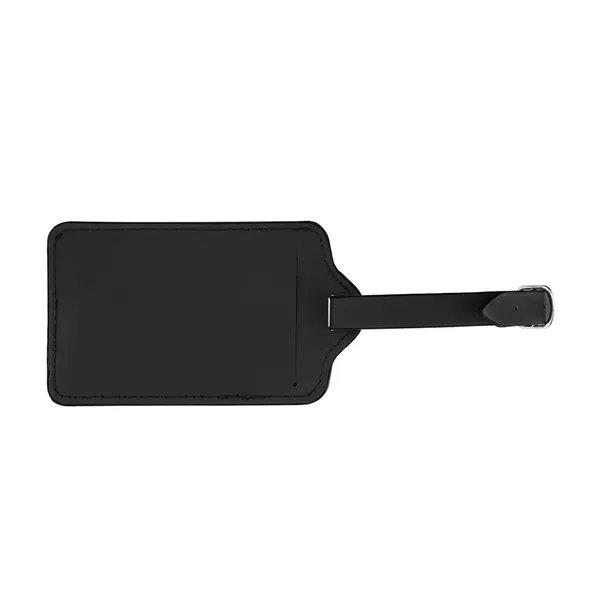 Custom Recycled Leatherette Luggage Tag