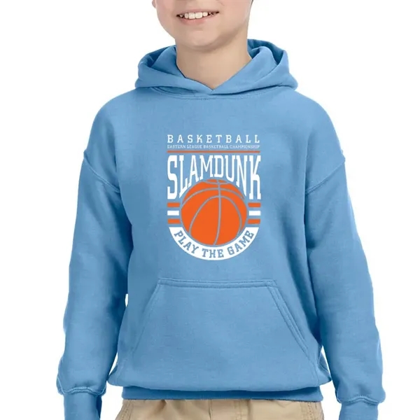 Gildan Youth Hooded Sweatshirt - Gildan Youth Hooded Sweatshirt - Image 2 of 76