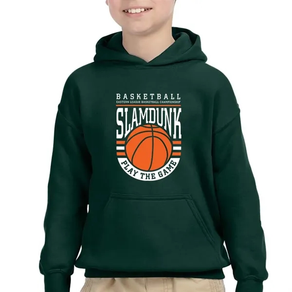 Gildan Youth Hooded Sweatshirt - Gildan Youth Hooded Sweatshirt - Image 56 of 76