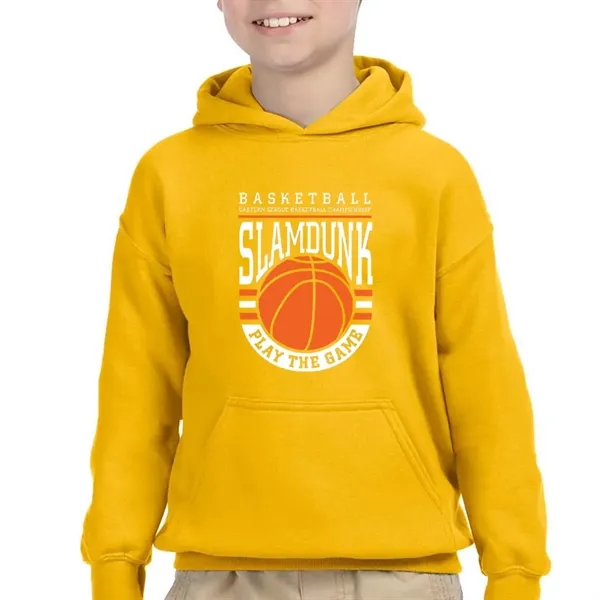 Gildan Youth Hooded Sweatshirt - Gildan Youth Hooded Sweatshirt - Image 59 of 76