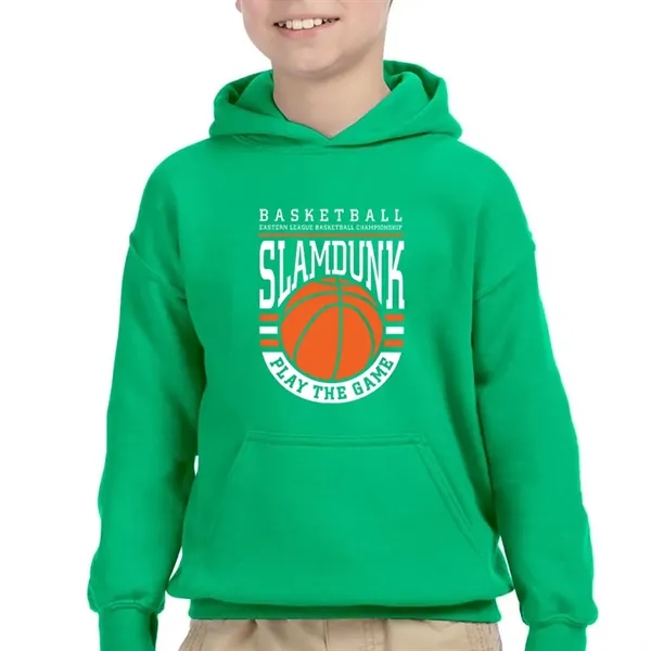 Gildan Youth Hooded Sweatshirt - Gildan Youth Hooded Sweatshirt - Image 67 of 76